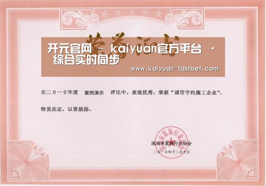 荣誉证书二